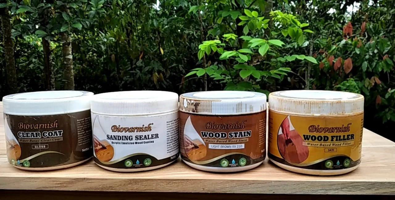 Biopaint Biovarnish Cat Kayu Hemat Tanpa Thinner